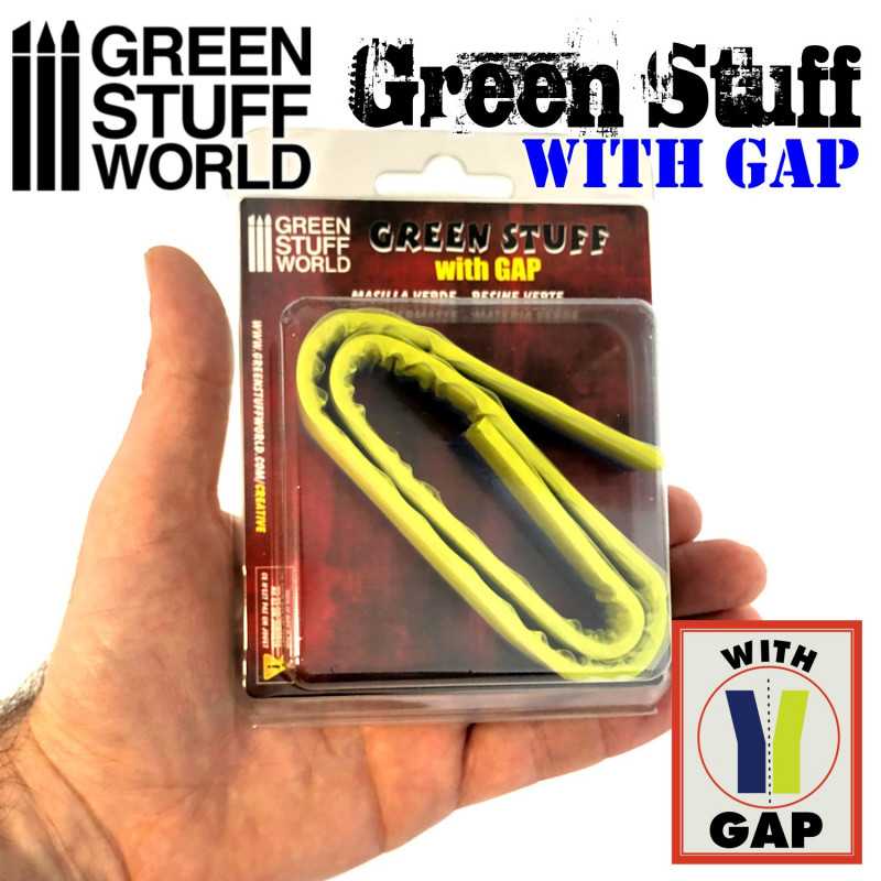 Green Stuff World Green Stuff Tape 18 inches with gap available at Northumbrian Tin Soldier