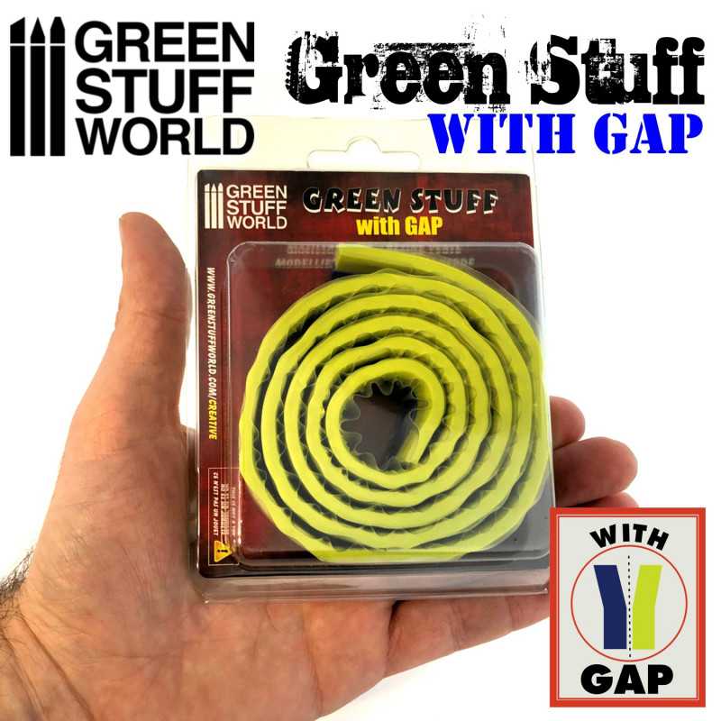 Green Stuff World Green Stuff Tape 36.5 inches WITH GAP available at Northumbrian Tin Soldier