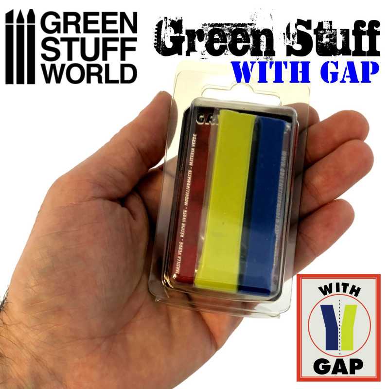 Green Stuff World Green Stuff Tape 6 inches with gap available at Northumbrian Tin Soldier