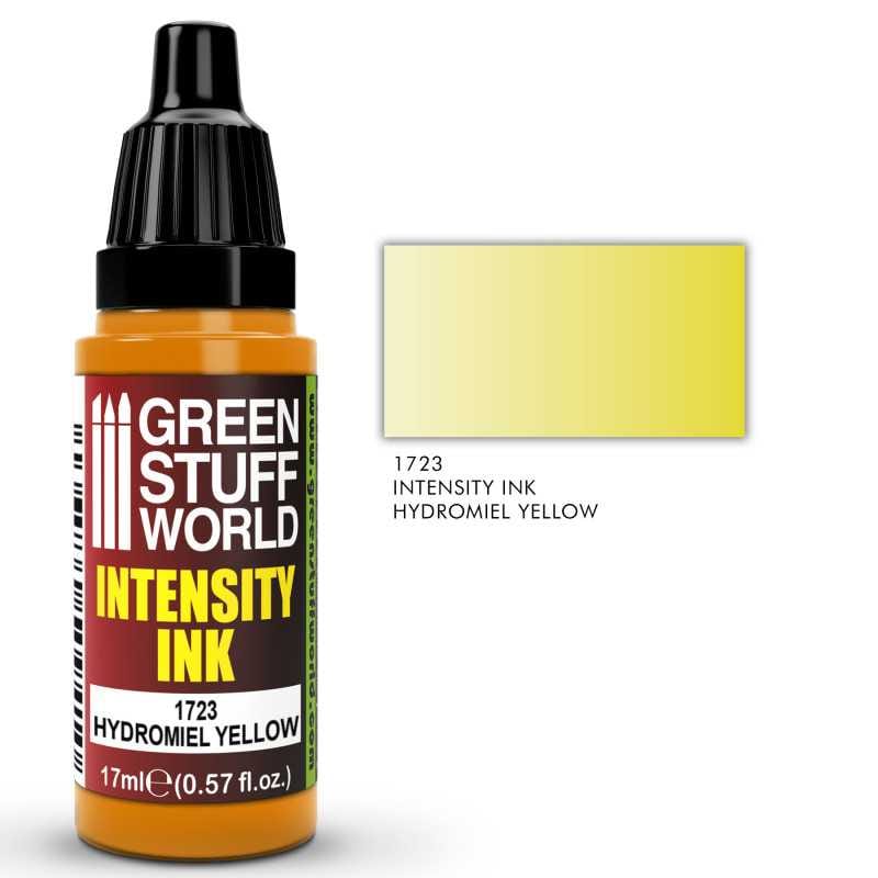 Green Stuff World Intensity Ink HYDROMIEL YELLOW available at Northumbrian Tin Soldier
