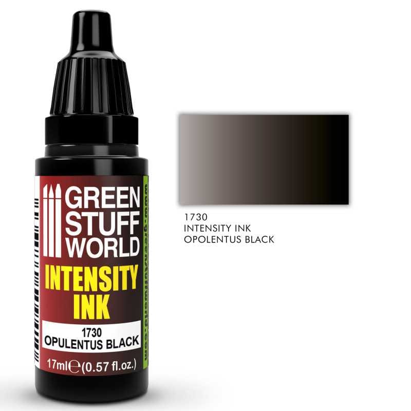 Green Stuff World Intensity Ink OPULENTUS BLACK available at Northumbrian Tin Soldier