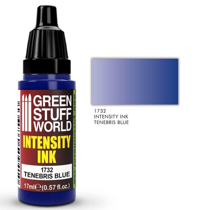 Green Stuff World Intensity Ink TENEBRIS BLUE available at Northumbrian Tin Soldier