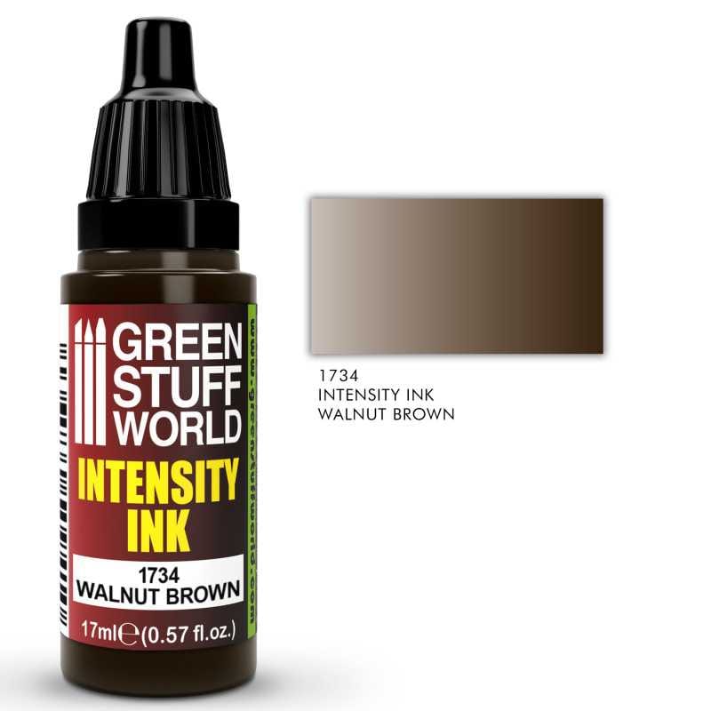 Green Stuff World Intensity Ink WALNUT BROWN available at Northumbrian Tin Soldier