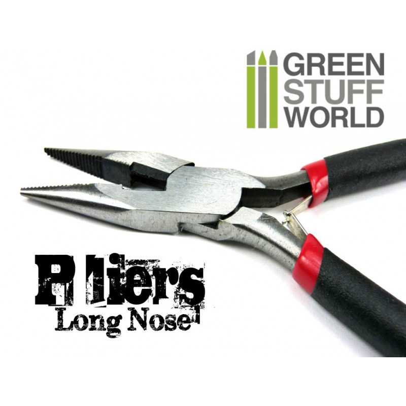 Green Stuff World Long Nose Pliers available at Northumbrian Tin Soldier