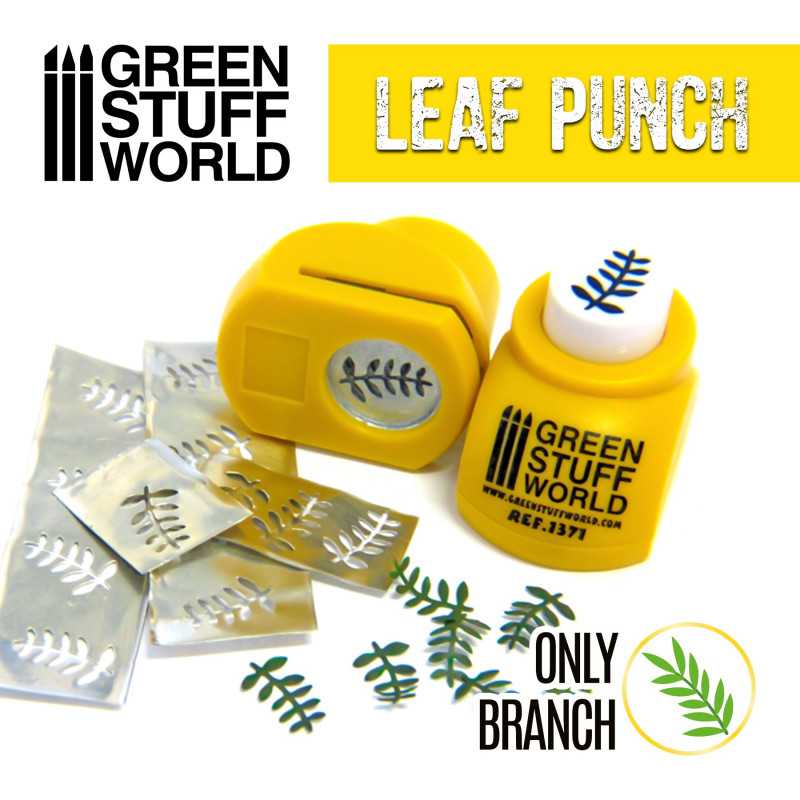 Green Stuff World Miniature Branch Punch YELLOW available at Northumbrian Tin Soldier