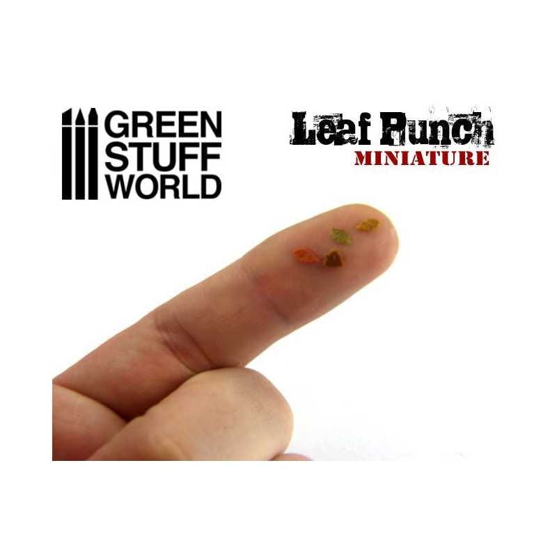 Green Stuff World Miniature Leaf Punch RED available at Northumbrian Tin Soldier