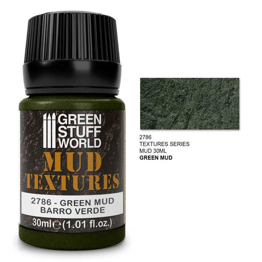 Green Stuff World Mud Textures - GREEN MUD 30ml available at Northumbrian Tin Soldier