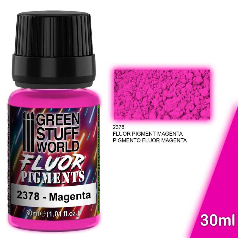 Green Stuff World Pigment FLUOR MAGENTA available at Northumbrian Tin Soldier