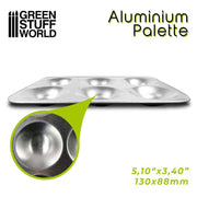 Green Stuff World Rectangular Mixing Palette available at Northumbrian Tin Soldier