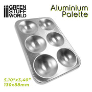 Green Stuff World Rectangular Mixing Palette available at Northumbrian Tin Soldier