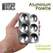 Green Stuff World Rectangular Mixing Palette available at Northumbrian Tin Soldier