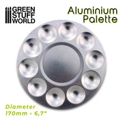 Green Stuff World Round Mixing Palette available at Northumbrian Tin Soldier