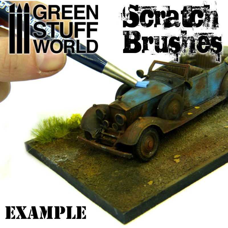 Green Stuff World Scratch Brush Pens available at Northumbrian Tin Soldier
