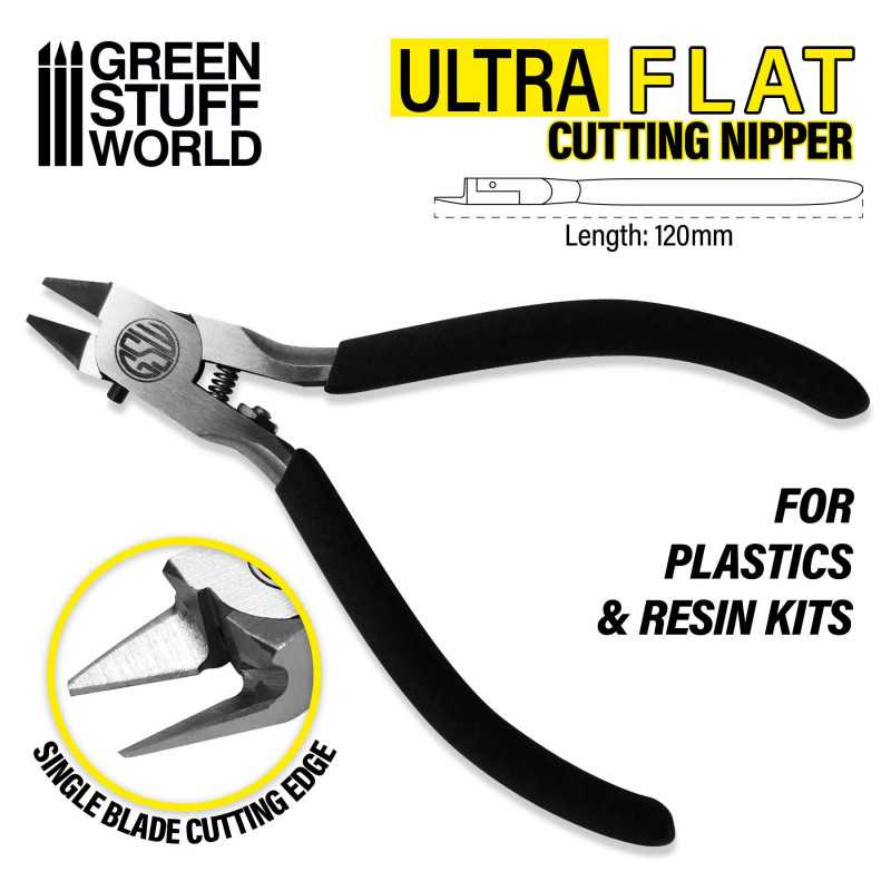 Green Stuff World Ultra Flat Cutting Nipper available at Northumbrian Tin Soldier