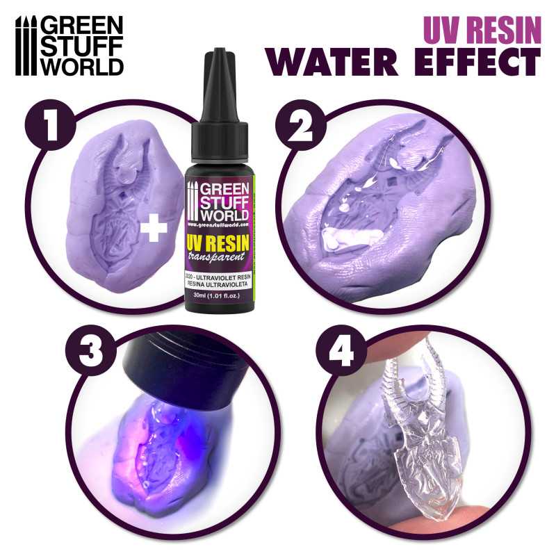 Green Stuff World UV Resin 30ml - Water Effect available at Northumbrian Tin Soldier