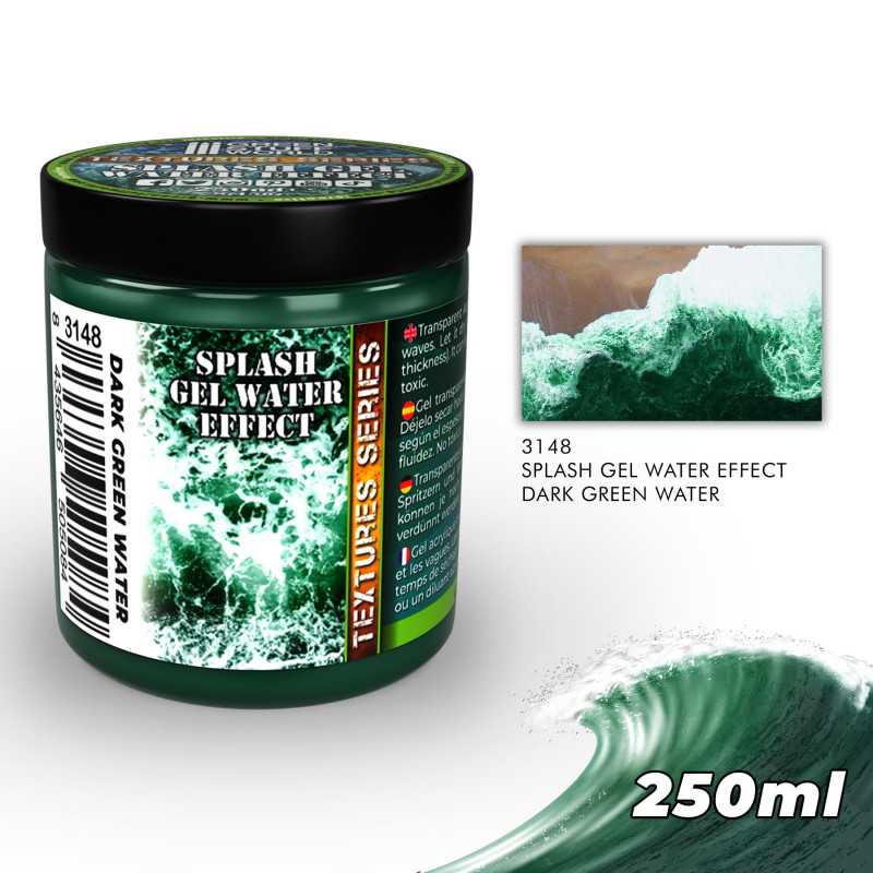 Green Stuff World Water effect Gel - Dark Green 250ml available at Northumbrian Tin Soldier