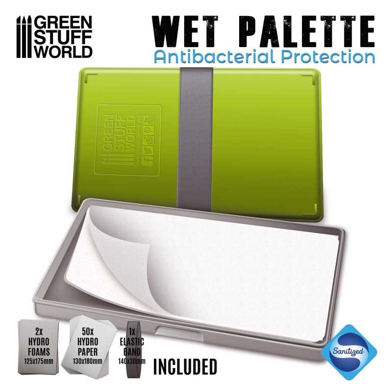 Green Stuff World Wet Palette available at Northumbrian Tin Soldier
