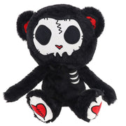 Gus Fink Gus Fink Gooli Plush Grim The Stitch Bear Black available at Northumbrian Tin Soldier