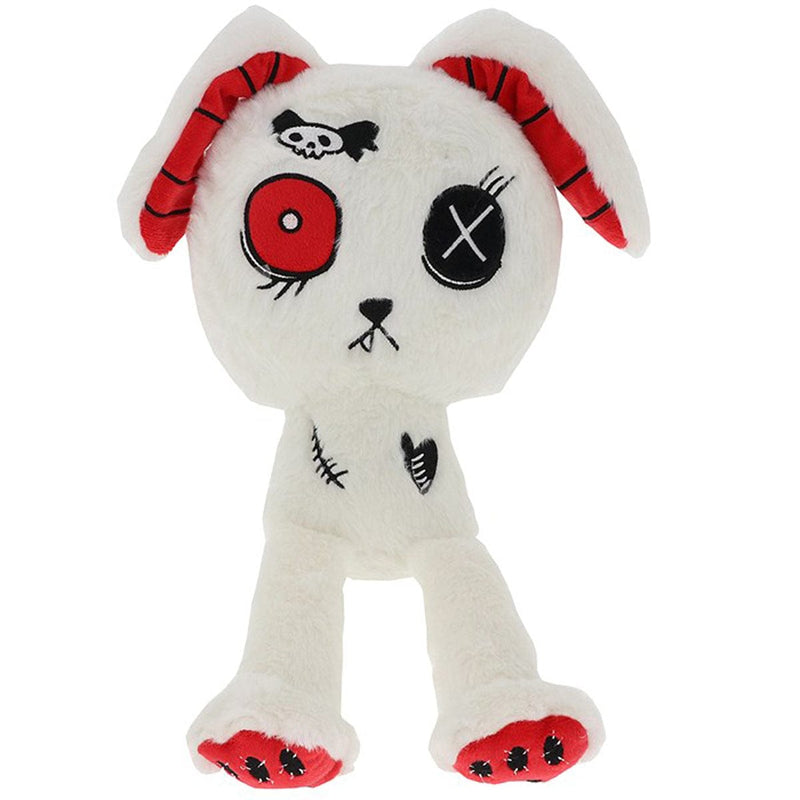 Gus Fink Gus Fink Numb Bunny Plush White & Red available at Northumbrian Tin Soldier