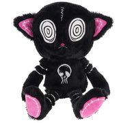 Gus Fink Gus Fink Plushie Pal Hypno Cat Black available at Northumbrian Tin Soldier