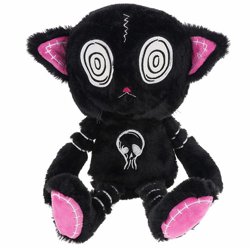 Gus Fink Gus Fink Plushie Pal Hypno Cat Black available at Northumbrian Tin Soldier