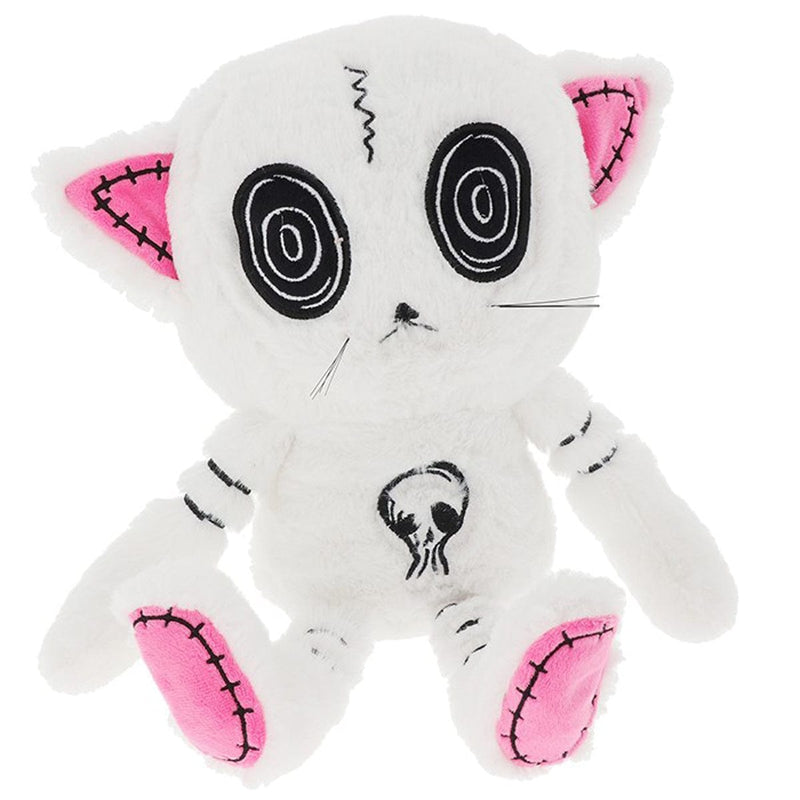 Gus Fink Gus Fink Plushie Pal Hypno Cat White available at Northumbrian Tin Soldier