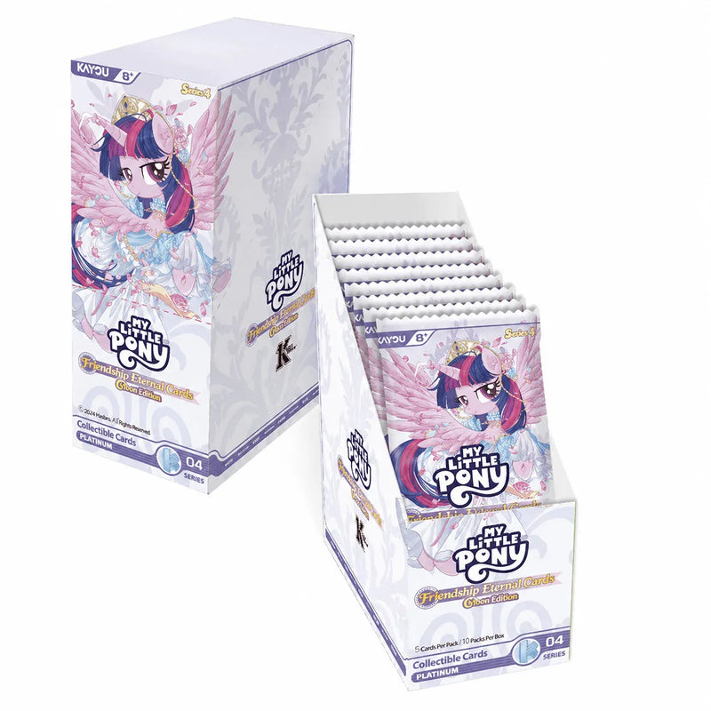 Kayou My Little Pony-Friendship Eternal Cards-Moon Edition series 4 Foil-Booster Box available at Northumbrian Tin Soldier