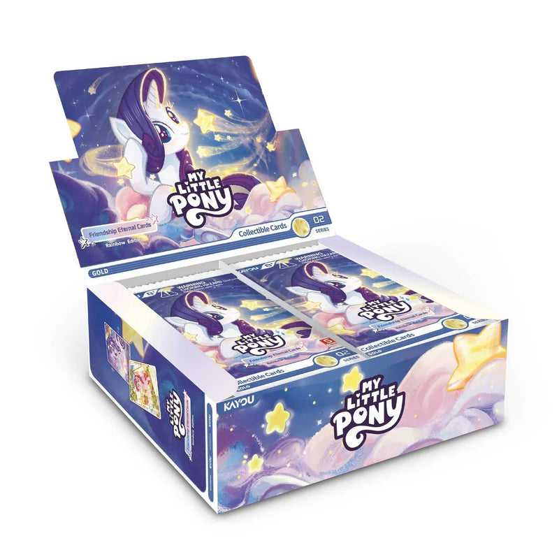 Kayou My Little Pony-Friendship Eternal Cards-Rainbow Edition Foil-Booster Box available at Northumbrian Tin Soldier
