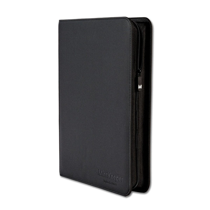 Mintkeeper MintKeeper - 252 Toploader 9 Pocket Premium Trading Card Binder - Black available at Northumbrian Tin Soldier