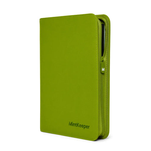 Mintkeeper MintKeeper - 252 Toploader 9 Pocket Premium Trading Card Binder - Lime Green available at Northumbrian Tin Soldier