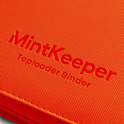 Mintkeeper MintKeeper - 252 Toploader 9 Pocket Premium Trading Card Binder - Orange available at Northumbrian Tin Soldier