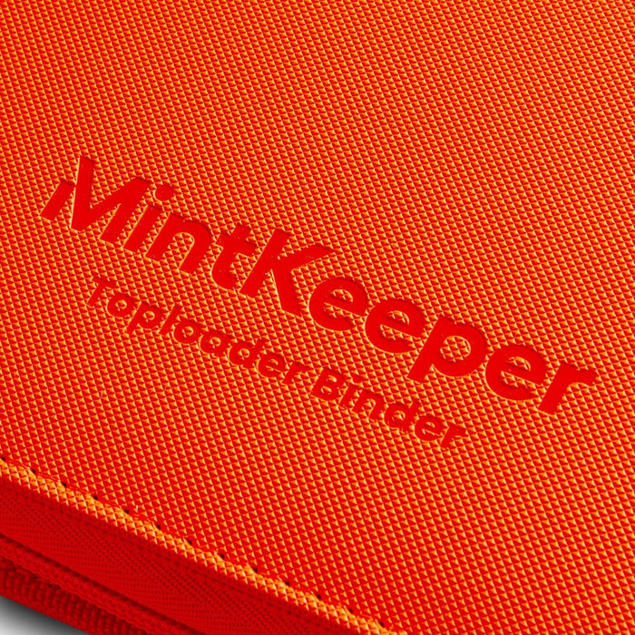 Mintkeeper MintKeeper - 252 Toploader 9 Pocket Premium Trading Card Binder - Orange available at Northumbrian Tin Soldier