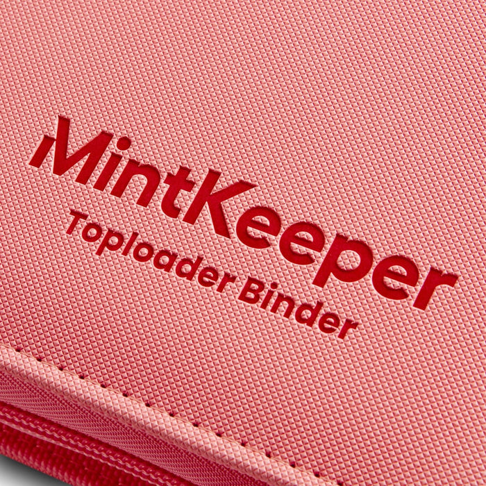 Mintkeeper MintKeeper - 252 Toploader 9 Pocket Premium Trading Card Binder - Pink available at Northumbrian Tin Soldier