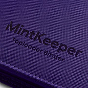 Mintkeeper MintKeeper - 252 Toploader 9 Pocket Premium Trading Card Binder - Purple available at Northumbrian Tin Soldier