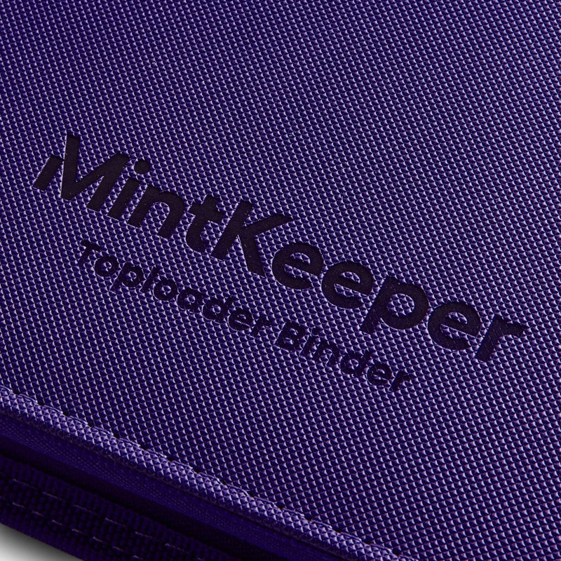 Mintkeeper MintKeeper - 252 Toploader 9 Pocket Premium Trading Card Binder - Purple available at Northumbrian Tin Soldier