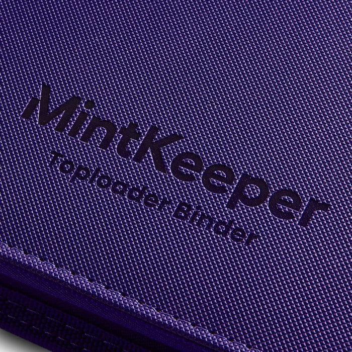 Mintkeeper MintKeeper - 252 Toploader 9 Pocket Premium Trading Card Binder - Purple available at Northumbrian Tin Soldier