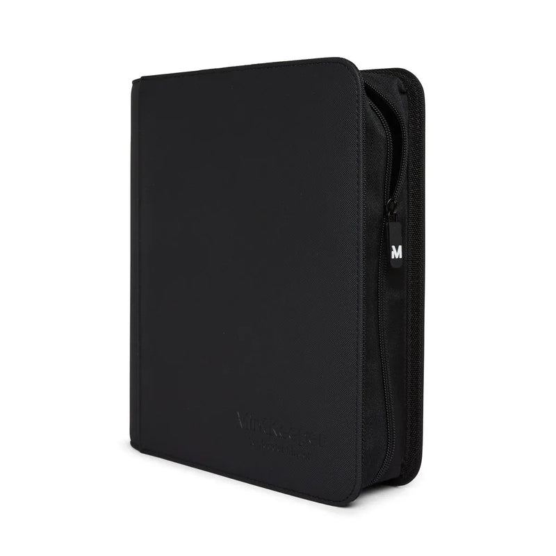Mintkeeper MintKeeper - 4 Pocket Toploader Zip Trading Card Binder - Black available at Northumbrian Tin Soldier