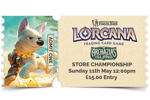 Northumbrian Tin Soldier Disney Lorcana - Archazias Island Championship - In store event ticket (Sunday 11th May) Ticket available at Northumbrian Tin Soldier