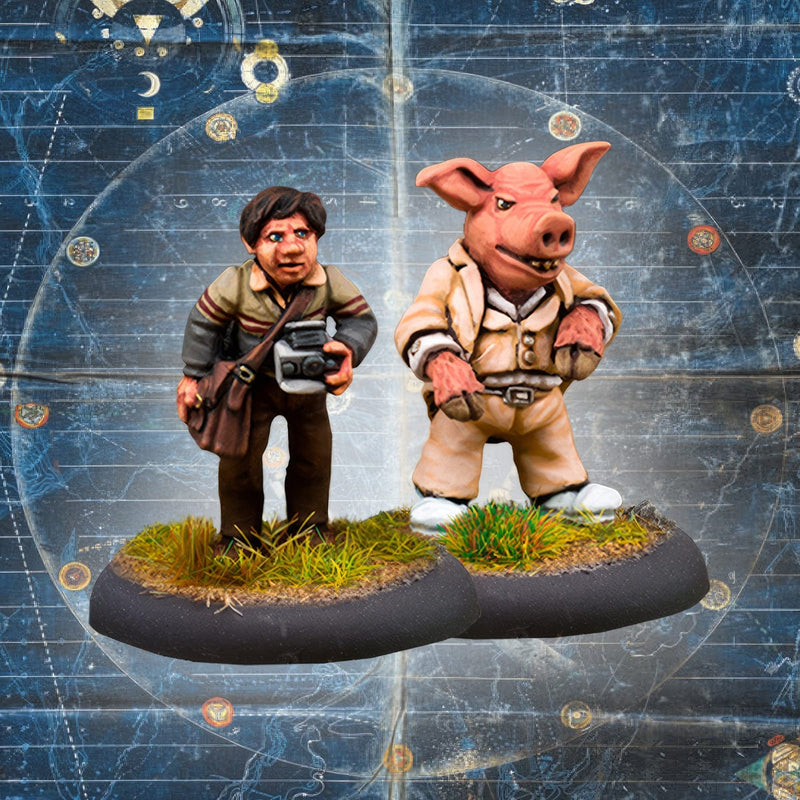Northumbrian Tin Soldier Kevin and Pig Og- The Time Bandits available at Northumbrian Tin Soldier