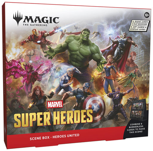 Northumbrian Tin Soldier Magic: The Gathering - Marvel Super Heroes Scene Box - Heroes United available at Northumbrian Tin Soldier