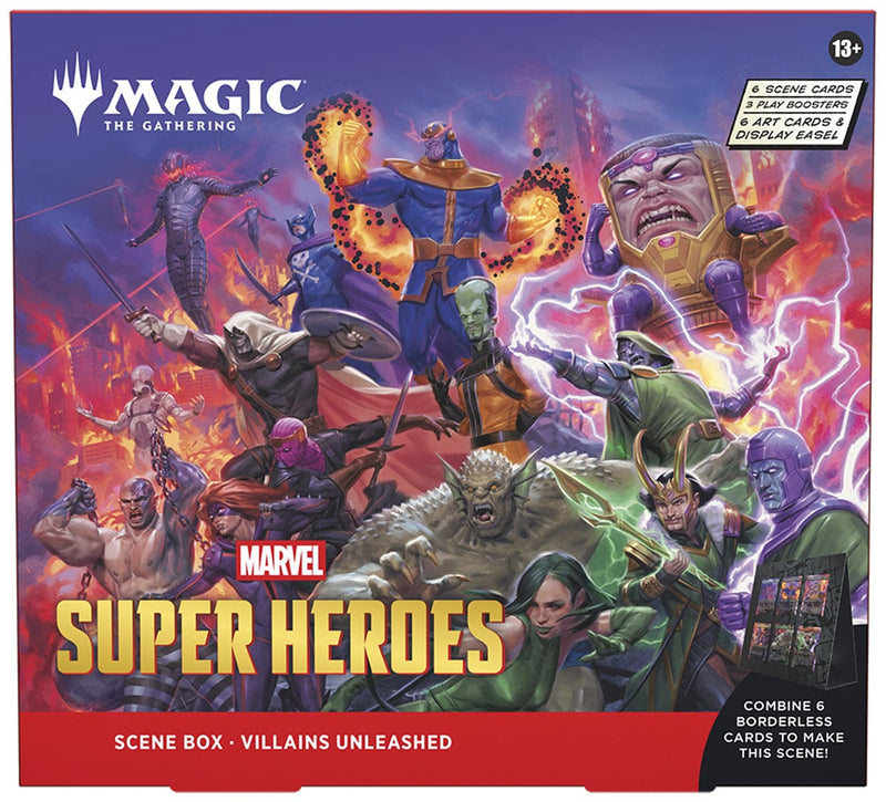 Northumbrian Tin Soldier Magic: The Gathering - Marvel Super Heroes Scene Box - Villians Unleashed available at Northumbrian Tin Soldier