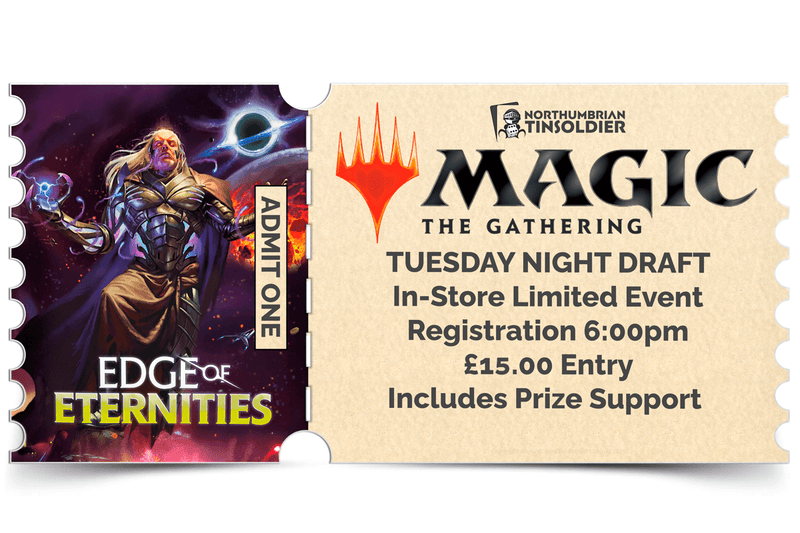 Northumbrian Tin Soldier Magic: The Gathering - Tuesday Night Draft Ticket available at Northumbrian Tin Soldier