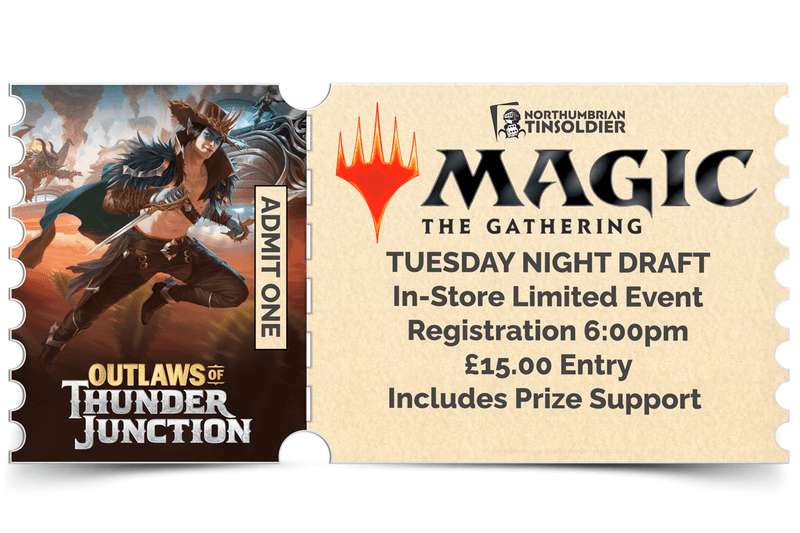 Northumbrian Tin Soldier Magic: The Gathering - Tuesday Night Draft Ticket available at Northumbrian Tin Soldier