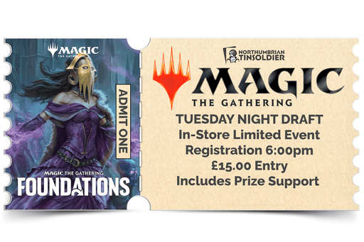 Northumbrian Tin Soldier Magic: The Gathering - Tuesday Night Draft Ticket available at Northumbrian Tin Soldier
