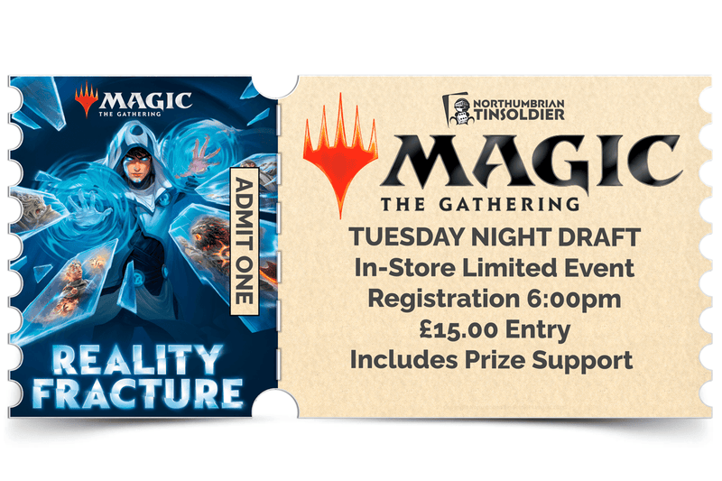 Northumbrian Tin Soldier Magic: The Gathering - Tuesday Night Draft Ticket available at Northumbrian Tin Soldier