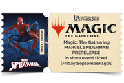 Northumbrian Tin Soldier Magic: The Gathering - Universes Beyond: Marvel's Spiderman  Prerelease: In store event ticket (Friday 19th September) Ticket available at Northumbrian Tin Soldier