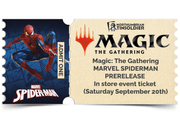 Northumbrian Tin Soldier Magic: The Gathering - Universes Beyond: Marvel's Spiderman  Prerelease: In store event ticket (Saturday 20th September) Ticket available at Northumbrian Tin Soldier