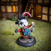 Northumbrian Tin Soldier Malek the Bard - The Cats of Crumptown available at Northumbrian Tin Soldier