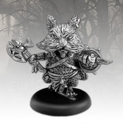 Northumbrian Tin Soldier Mowwgaar the Barbarian - The Cats of Crumptown available at Northumbrian Tin Soldier