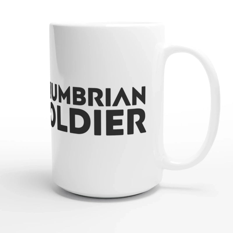 Northumbrian Tin Soldier Northumbrian Tin Soldier Ceramic Mug - 15oz Large Gloss White available at Northumbrian Tin Soldier
